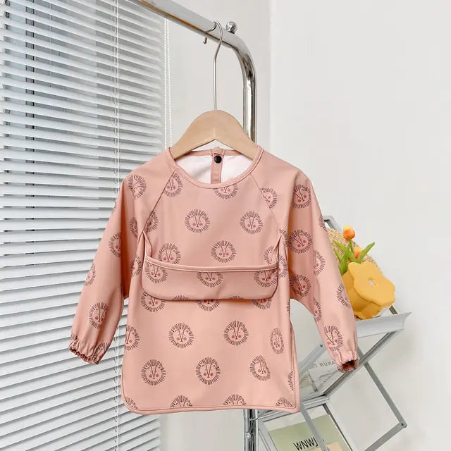 Baby & Toddler Long Sleeve Apron Bibs