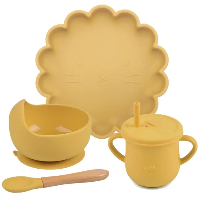 Silicone Baby Feeding Set