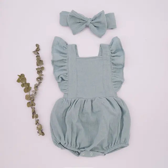 Cotton Summer Baby Girl Set