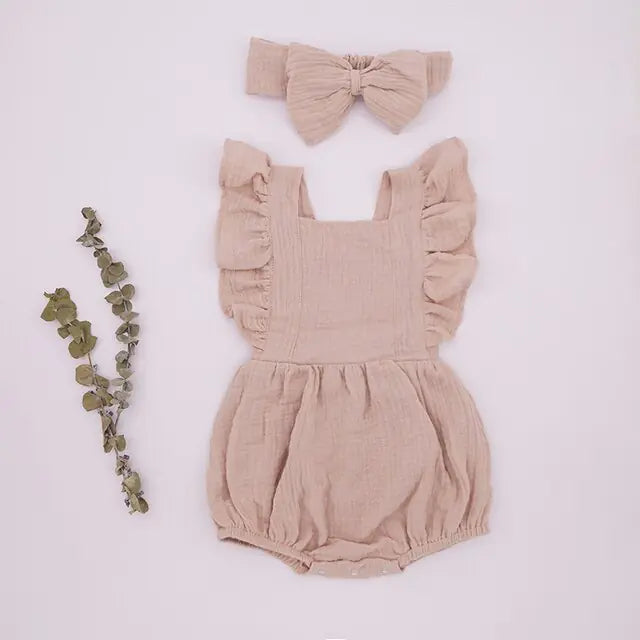 Cotton Summer Baby Girl Set