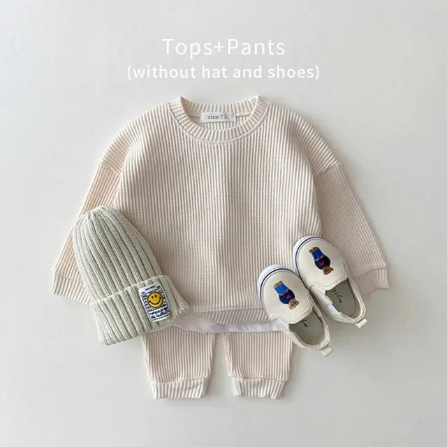 Baby Cotton Knitting Clothing Set