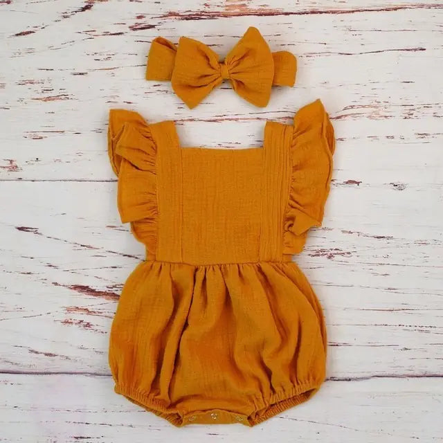 Cotton Summer Baby Girl Set