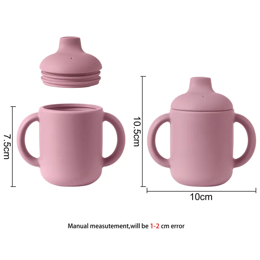 Portable Baby Feeding Cup With Handle