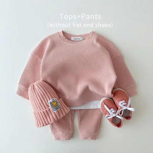 Baby Cotton Knitting Clothing Set