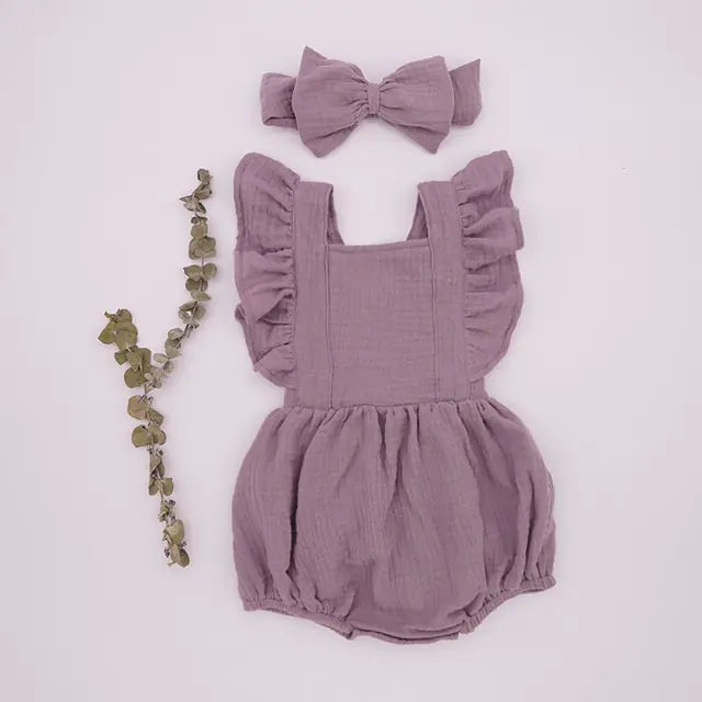 Cotton Summer Baby Girl Set