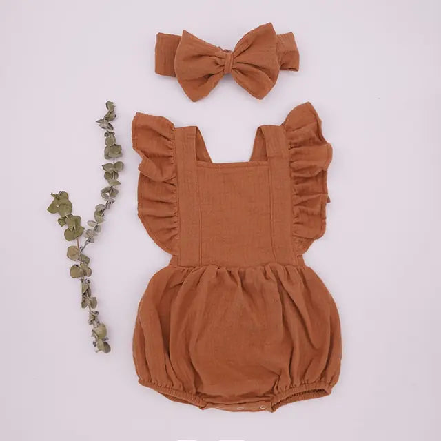 Cotton Summer Baby Girl Set