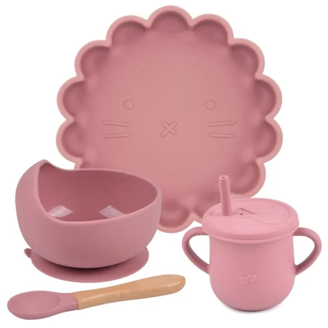 Silicone Baby Feeding Set