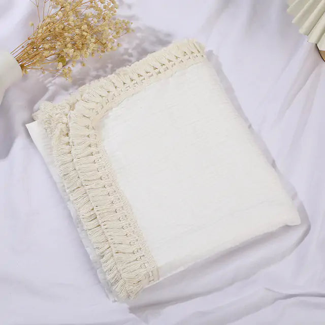 Cute Muslin Cotton Baby Blanket