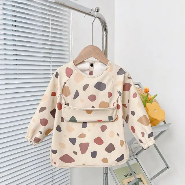 Baby & Toddler Long Sleeve Apron Bibs