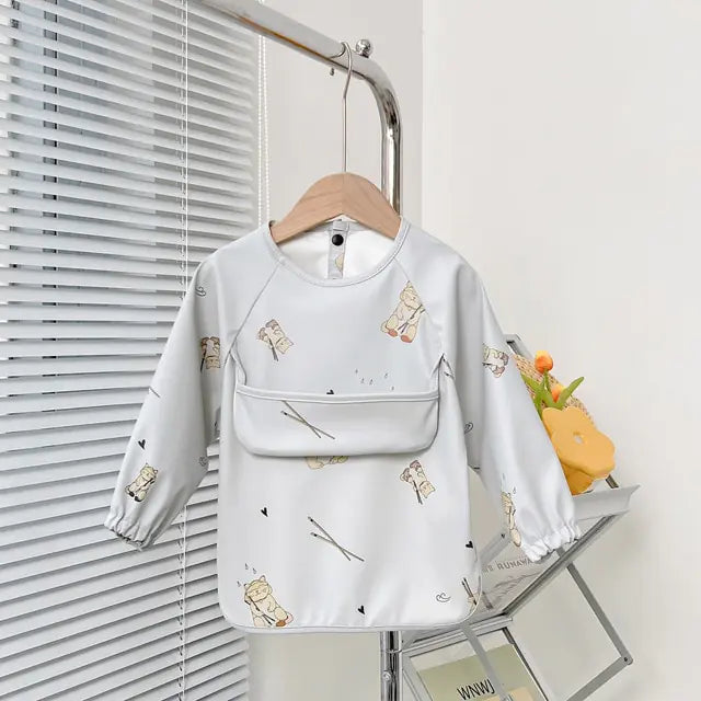 Baby & Toddler Long Sleeve Apron Bibs