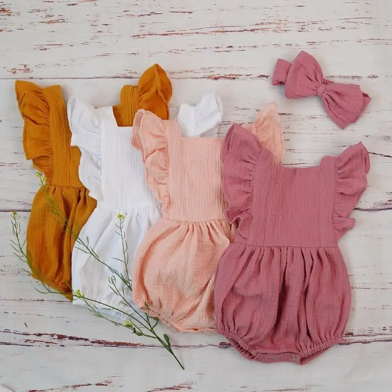 Cotton Summer Baby Girl Set