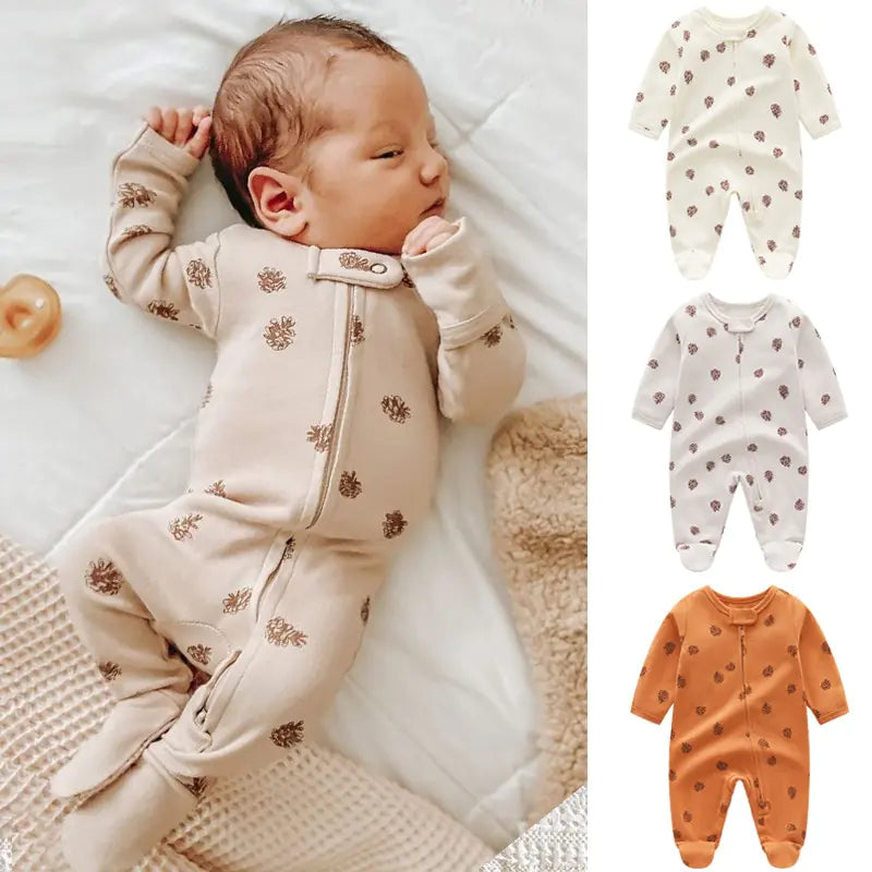 Newborn Baby Footie Jumpsuit