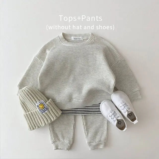 Baby Cotton Knitting Clothing Set